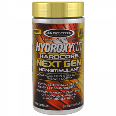 HYDROXYCUT HARDCORE NEXTGEN NON STIMULANT CAPS