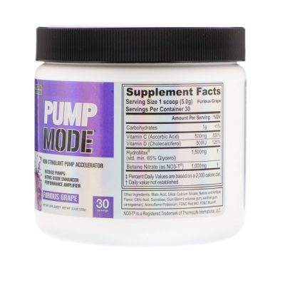 EVL PUMP MODE PREWORKOUT
