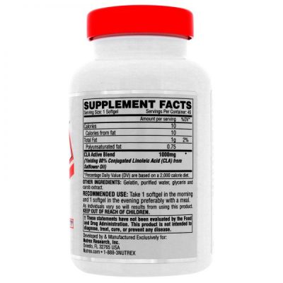 NUTREX LIPO6 CLA CAPS