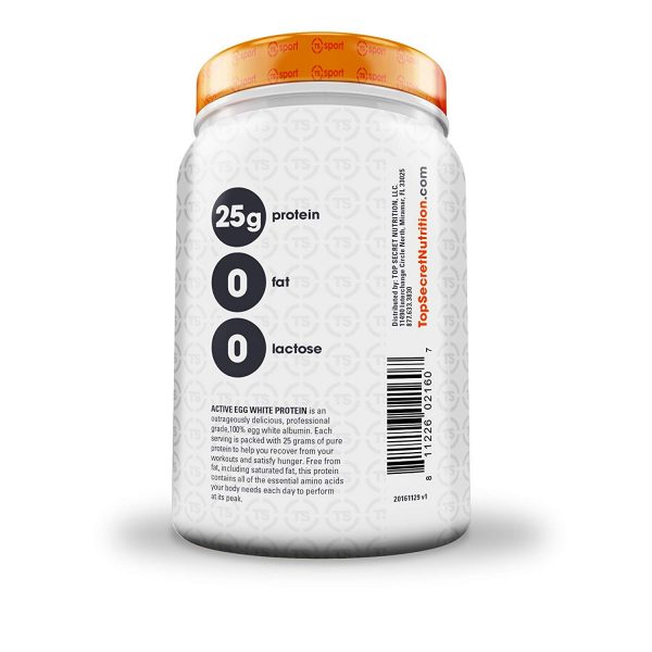 TS NUTRITION ACTIVE EGG WHITE PROTEIN