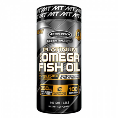 MUSCLETECH FISH OIL CAPS