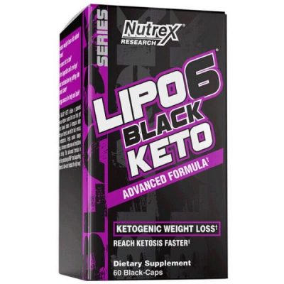 NUTREX LIPO6 BLACK KETO CAPS