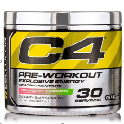 C4 Pre-Workout Explosive Energy with Creatine Nitrate