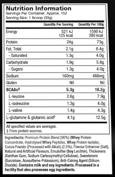 MuscleTech NitroTech 100 Whey Gold - 11LBS Bag - Image 2