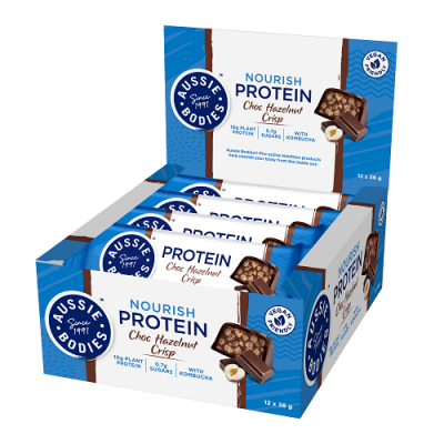 Nourish Crisp Protein Bars x12