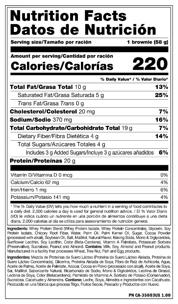 MUTANT PROTEIN BROWNIE - BOX OF 12 - Image 2