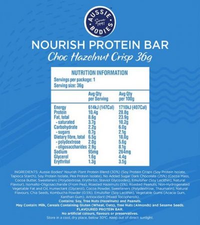 Nourish Crisp Protein Bars x12 - Image 2