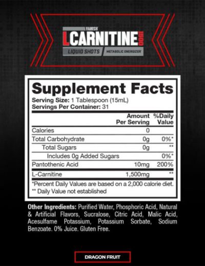 Pro Supps Vanish L-Carnitine Liquid Shots - Image 2