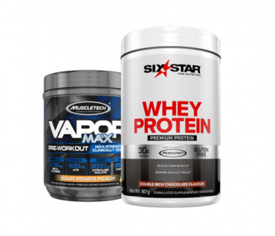 Six Star Premium Whey + MuscleTech Vapor Max DEAL!