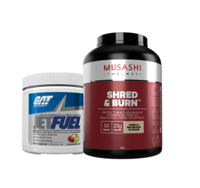 Musashi Shred & Burn + GAT Jet Fuel DEAL!