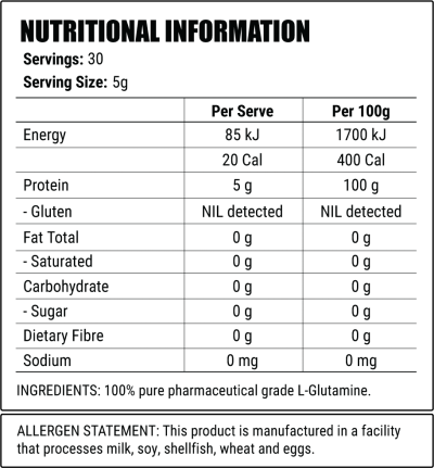 Faction Labs Glutaime 150gm - Image 2