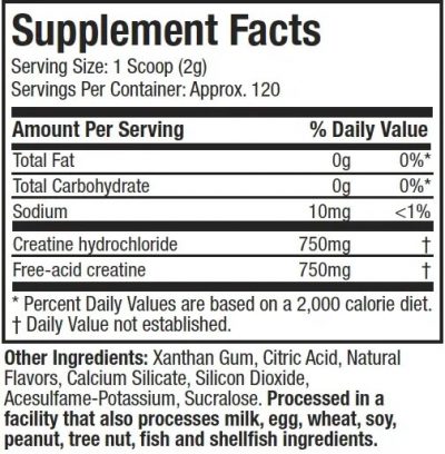Muscletech Creator  Creatine HCI - Image 2