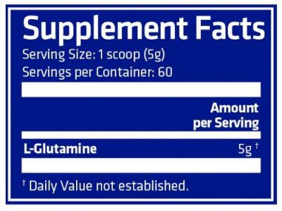 USN Pure Glutamine -500 MG - Image 2
