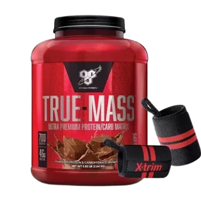 BSN TRUE MASS DEAL: Get free wrist support 