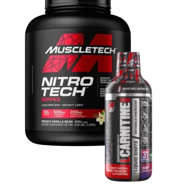 Ripped Combo Deal: Muscletech Ripped Protein and L Carnitine