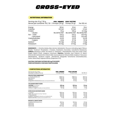 Zombie Labs Cross Eyed Pre-workout - Image 2