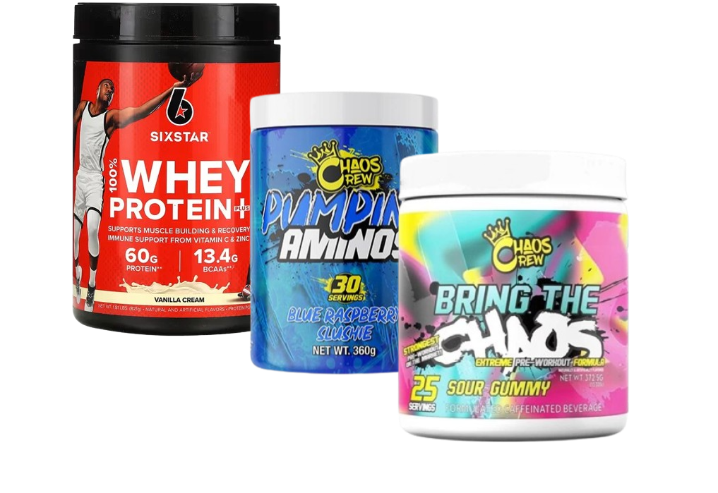 Super Deal: Six Star Protien & Chaos BCAA & Chaos Preworkout