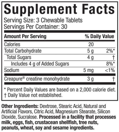 Muscletech Creatine Chews - Image 2