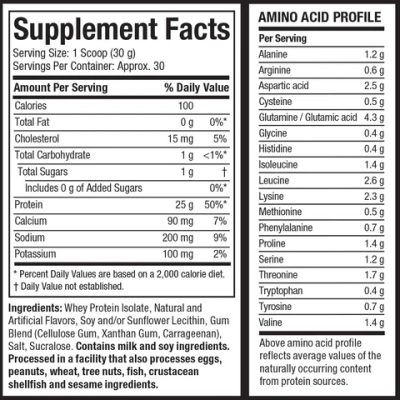 MuscleTech IsoWhey - Image 2