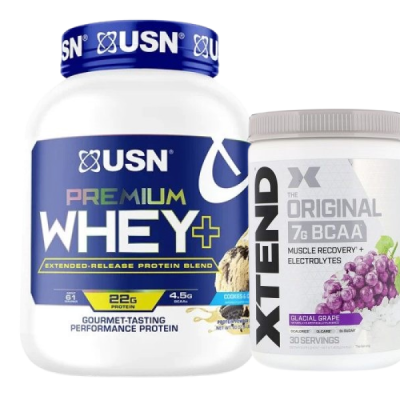 Combo Deal: USN Premium Whey and Xtend BCAA
