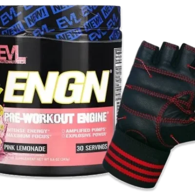 Combo Deal : EVL Nutrition preworkout and Gloves