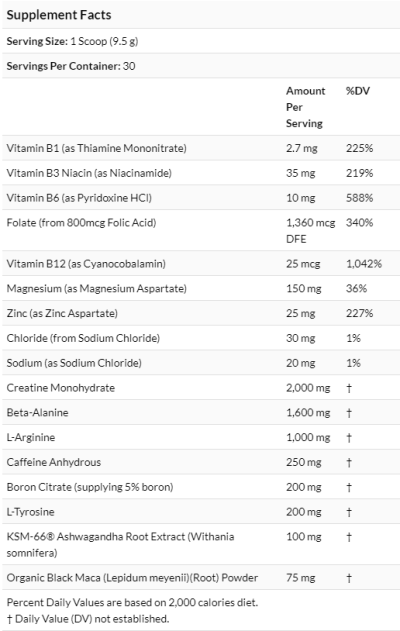 EVLution Nutrition ENGN Test Pre-Workout & Testosterone Support - Image 3