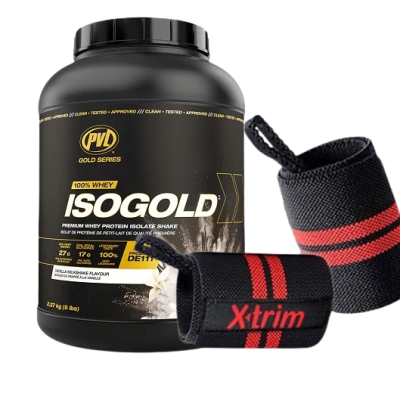 Isolate Protien Deal : PVL Isolate Protien & Wrist Wraps
