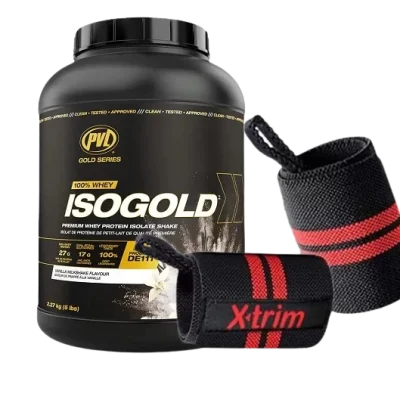 Isolate Protien Deal : PVL Isolate Protien & Wrist Wraps