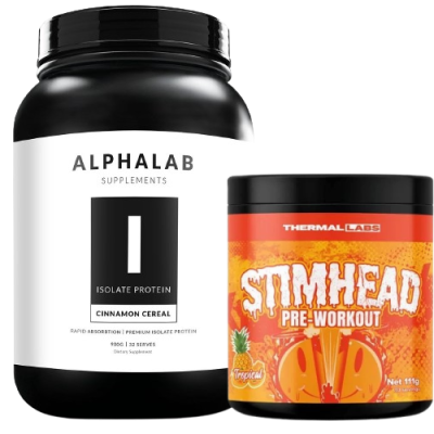 Deal Combo: Alpha Isolate & Stimhead Pre Workout