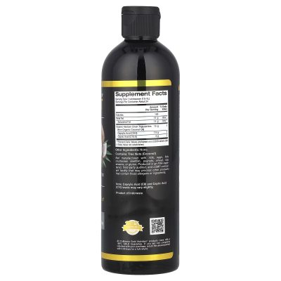 California Gold Nutrition Sport  Organic MCT Oil - Image 2