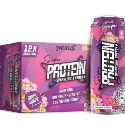 Nexus Sports Nutrition Super Protein + Sparkling Energy Cans