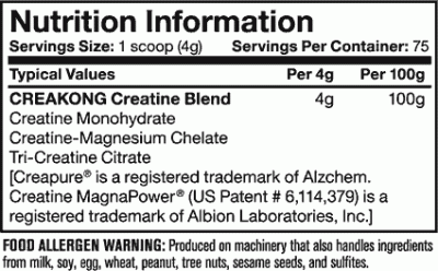 Mutant Crea-kong 300g - Image 2