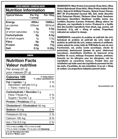 Mutant PRO Time-Released Whey Protein Powder 5lb - Vanilla - Image 2