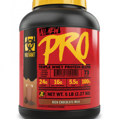 Mutant PRO Time-Released Whey Protein Powder 5lb – Vanilla