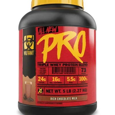Mutant PRO Time-Released Whey Protein Powder 5lb – Vanilla