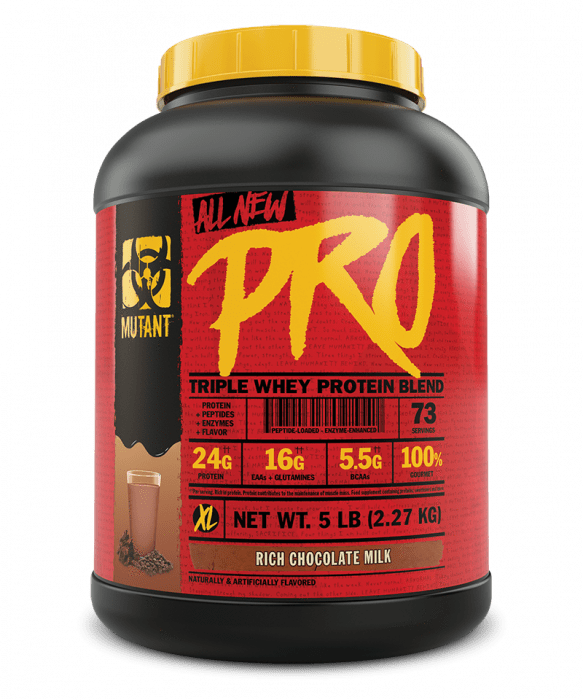Mutant PRO Time-Released Whey Protein Powder 5lb – Vanilla