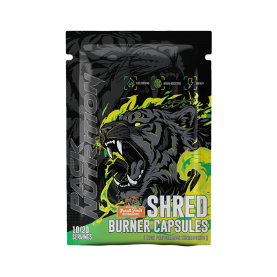 Pack Nutrition Shred Burner Capsules 20 Serve