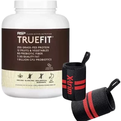 RSP True Fit Protein & Wrist Wrap Combo Deal