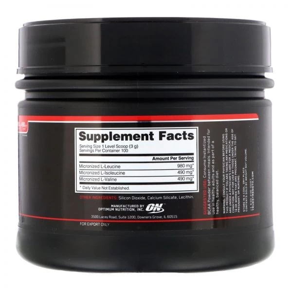 OPTIMUM NUTRITION UNFLAVOURED BCAA - Image 2