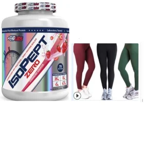 EHP LABS ISO PEPT ZERO + WOMEN'S GYM TIGHTS