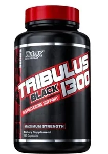 Nutrex Tribulus Black 1300 Testosterone Support - 120 capsules
