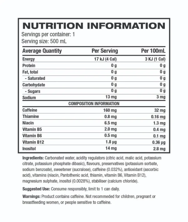 Bang Energy Drink RTD Can - Half & Full Case - Image 2