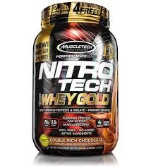 Combo - Muscle Tech Nitro-Tech Whey Gold X2