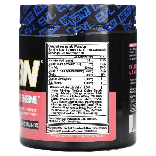 EVLution Nutrition Preworkout - Image 2