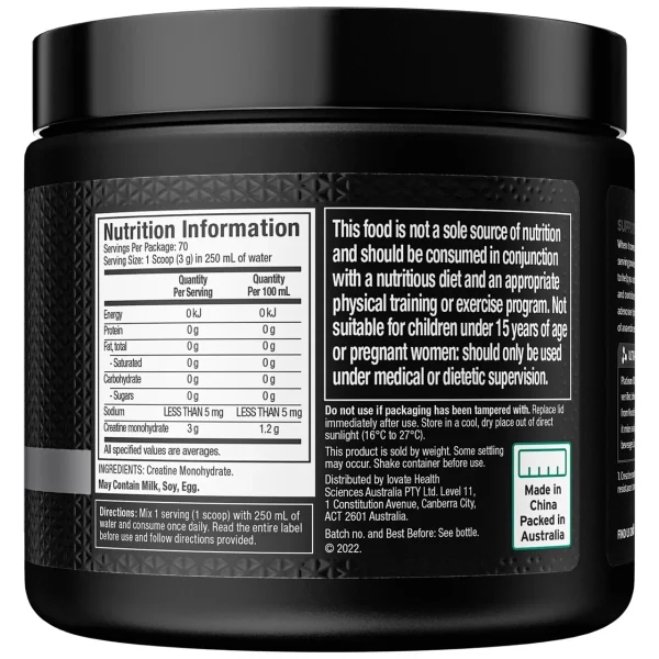Muscletech Platinum  100% Creatine Monohydrate - Image 2