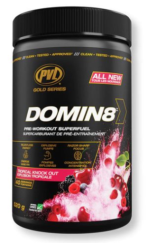 PVL Gold Series Domin8 Pre-Workout