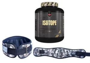 Deal - Equipped. Redcon ISOTOPE Isolate Whey Protein &  Lifting Belt