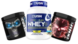 Unbeatable Pump Offer: Usn Premium Whey Protein, JNX Sports Non Stim Curse Preworkout &  Jinx BCAA