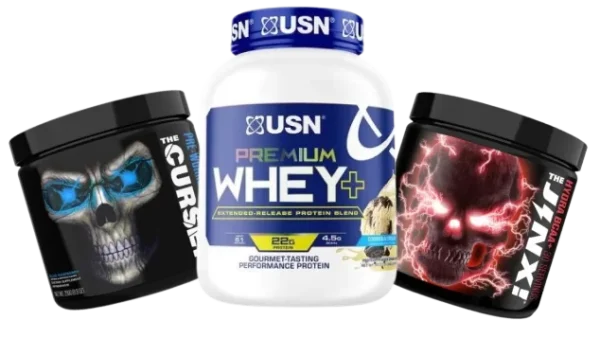 Unbeatable Pump Offer: Usn Premium Whey Protein, JNX Sports Non Stim Curse Preworkout &  Jinx BCAA