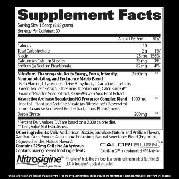 Gat Sport Nitraflex Thermogenic Pre-Workout - Image 2
